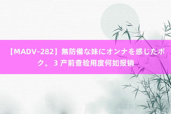 【MADV-282】無防備な妹にオンナを感じたボク。 3 产前查验用度何如报销