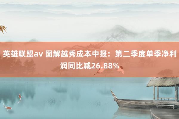 英雄联盟av 图解越秀成本中报：第二季度单季净利润同比减26.88%