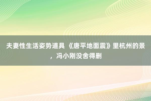 夫妻性生活姿势道具 《唐平地面震》里杭州的景，冯小刚没舍得删