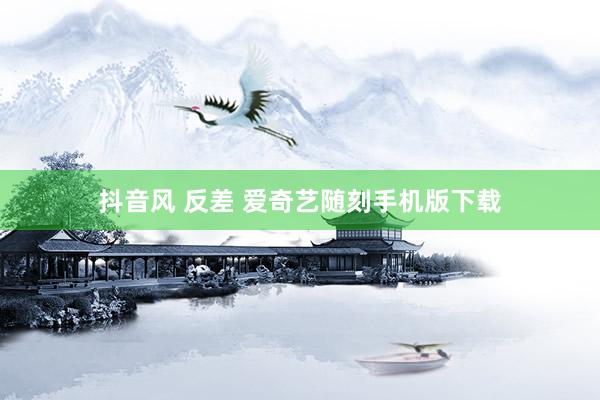 抖音风 反差 爱奇艺随刻手机版下载